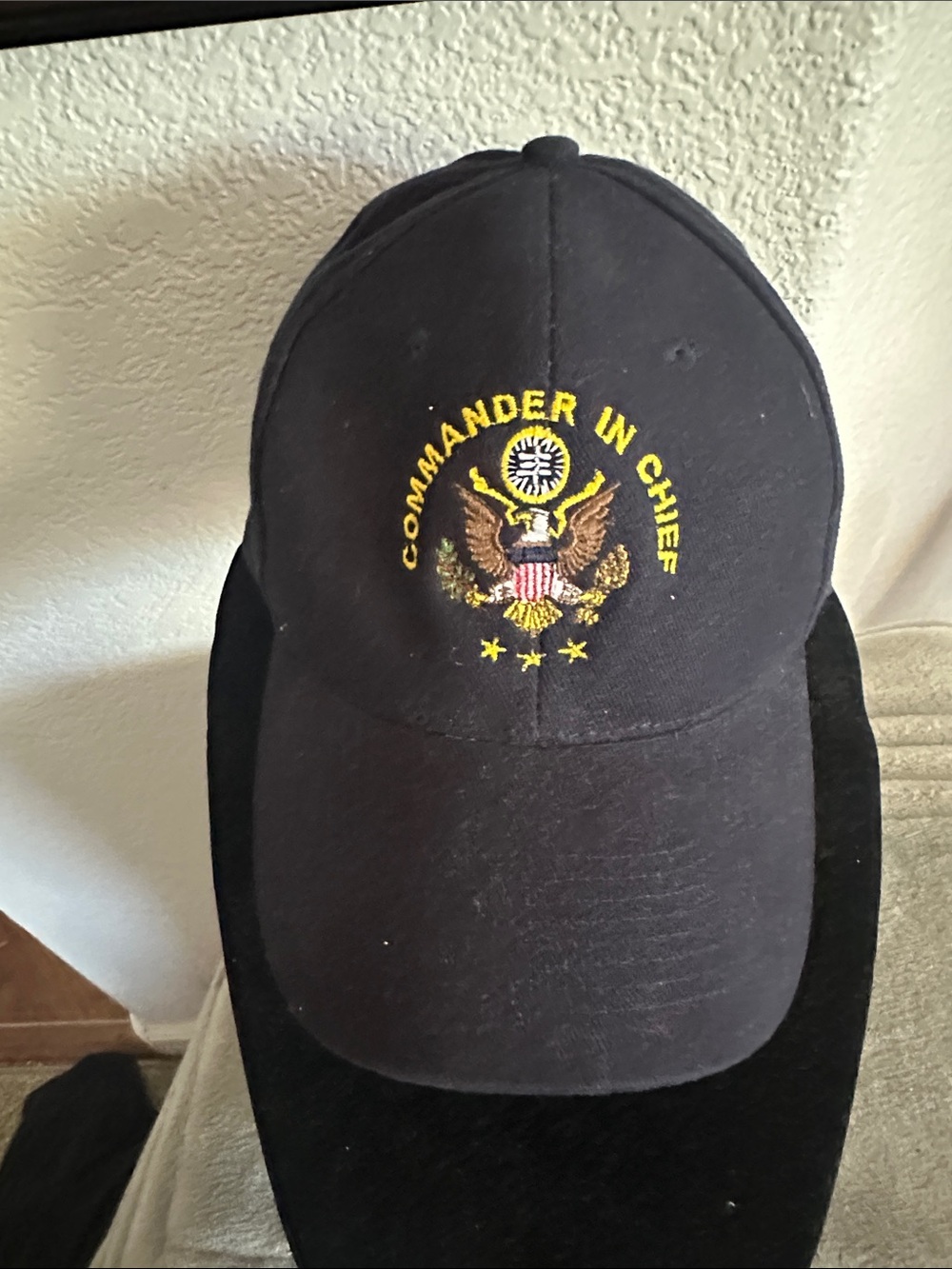 Commander in Chief' Embroidered Baseball Cap